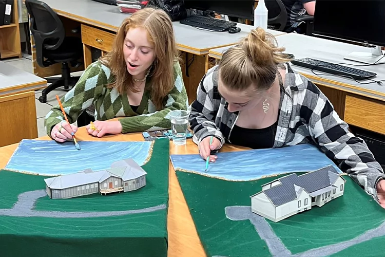 Drafting Curriculum Topic: Architecture/Civil Engineering – Physical Model Building